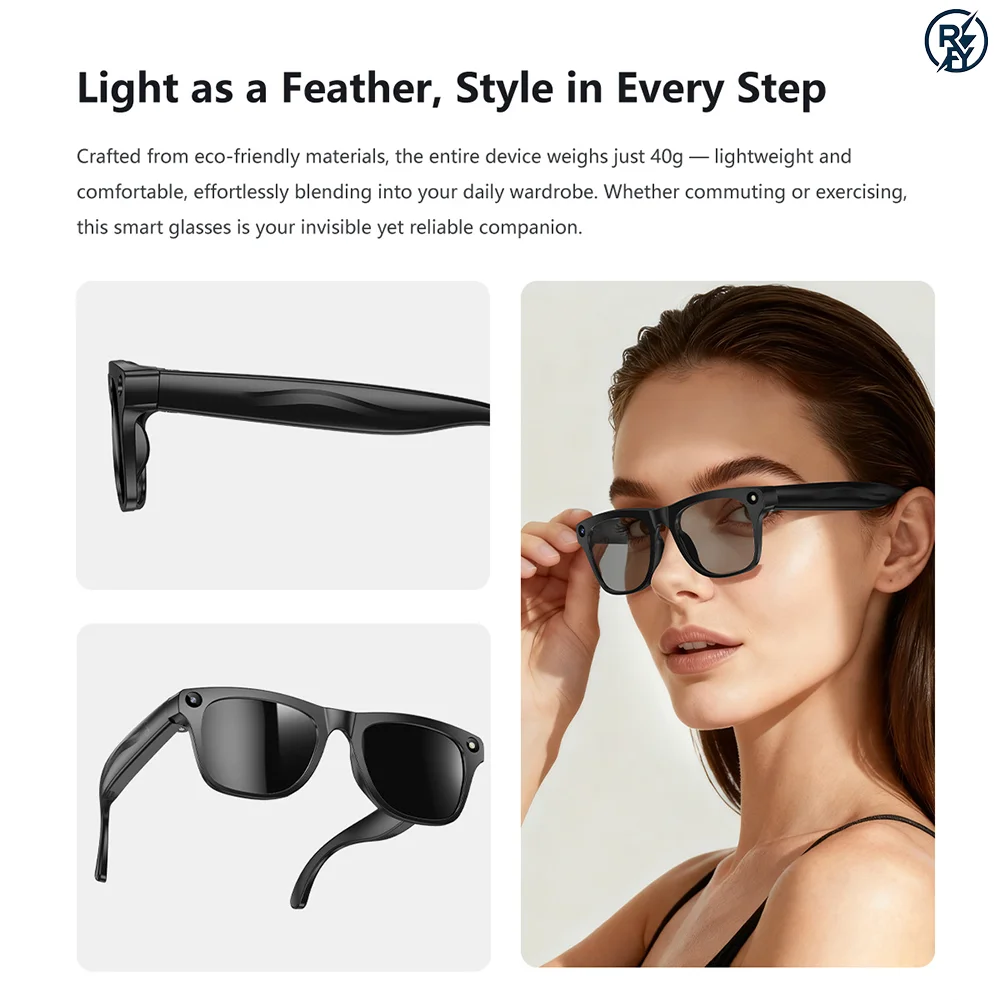 

Умные очки E13A Xk One Pro с ИИ для трансграничной торговли: камера для фото, перевод и распознавание объектов, Bluetooth-очки