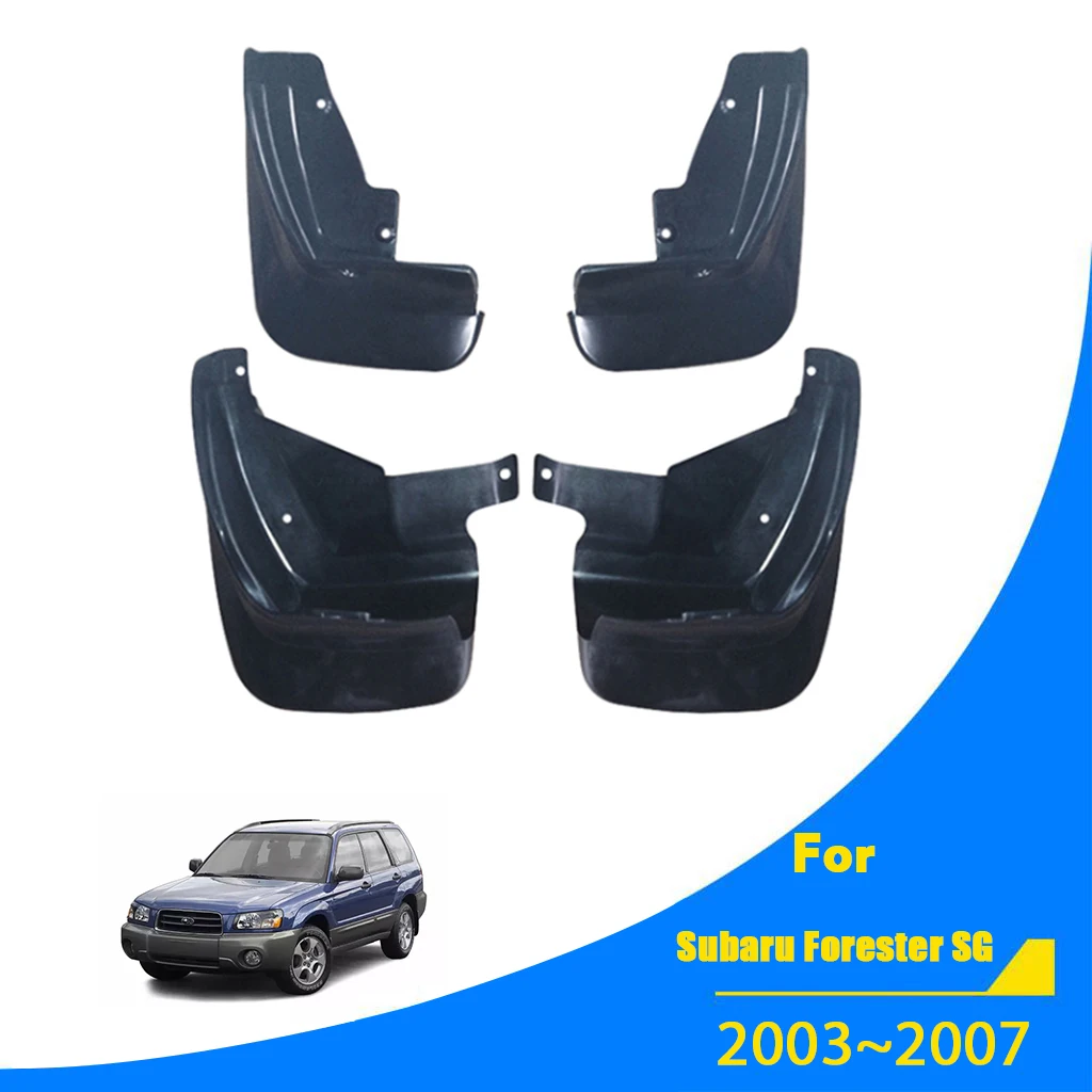 

for Subaru Forester SG 2003~2007 2004 2005 2006 Tire Fender Mud Flap 2th Gen Car Mudflaps Splash Guards Car Accessories Stickers