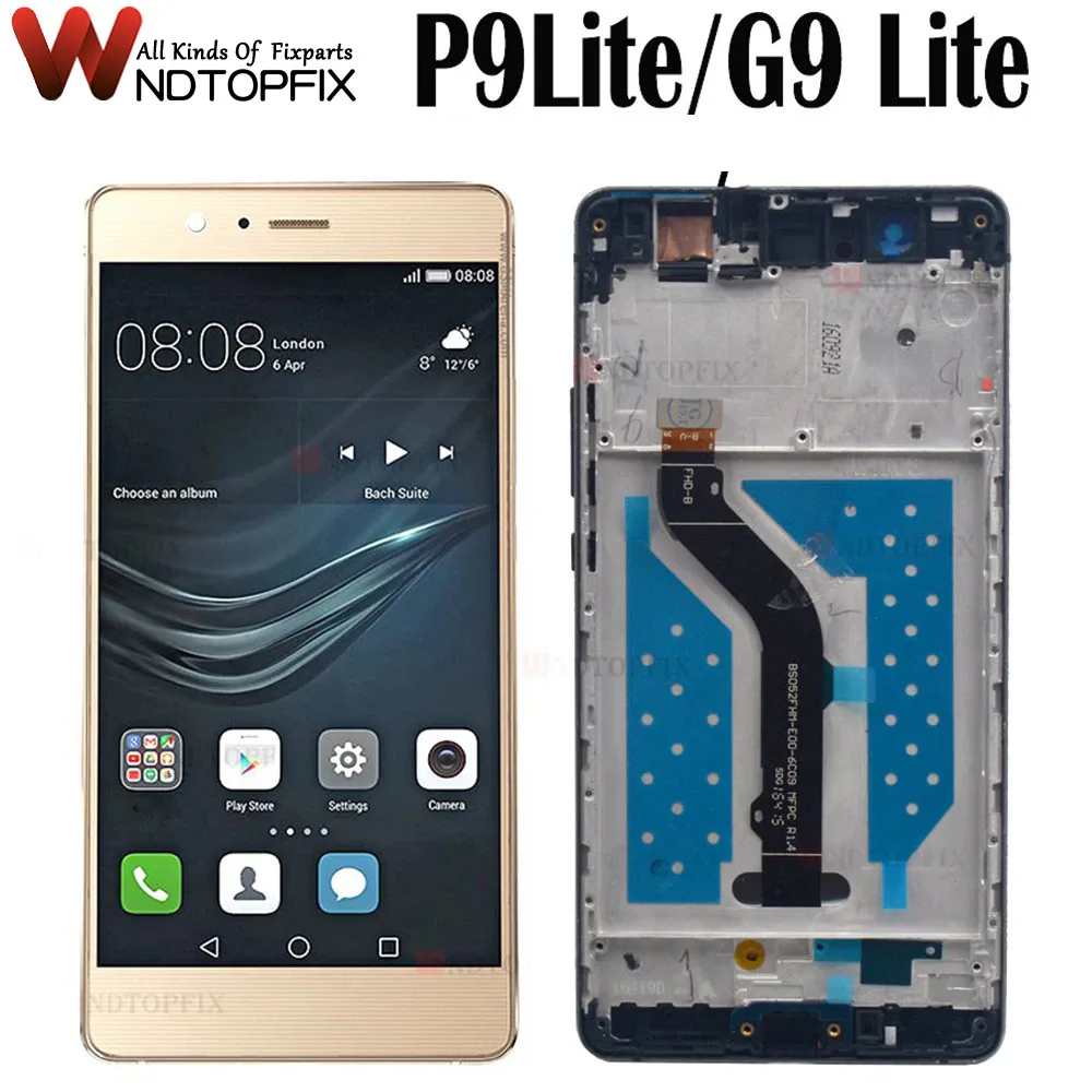 5.2\' For Huawei P9 Lite LCD Display With Touch Screen Assembly Replacement For Huawei G9 LCD VNS-L21 VNS-L23 VNS-DL00 LCD