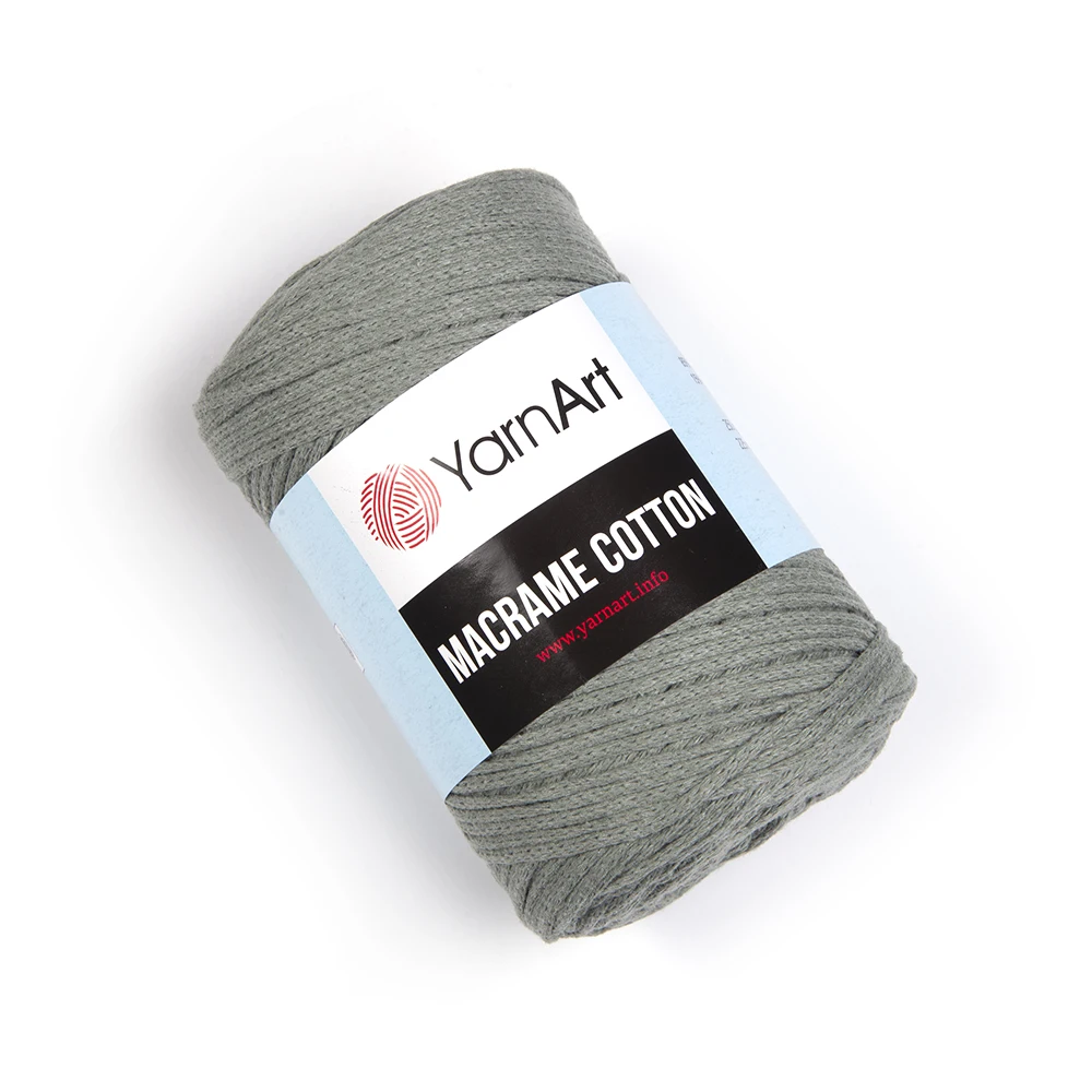 YarnArt Macrame Cotton Yarn - 43 Color Options - 225 Meters(250gr) - Polyester - Runner - Supla - Cushion Cover - Flowerpot - Mat accessory - Mesh