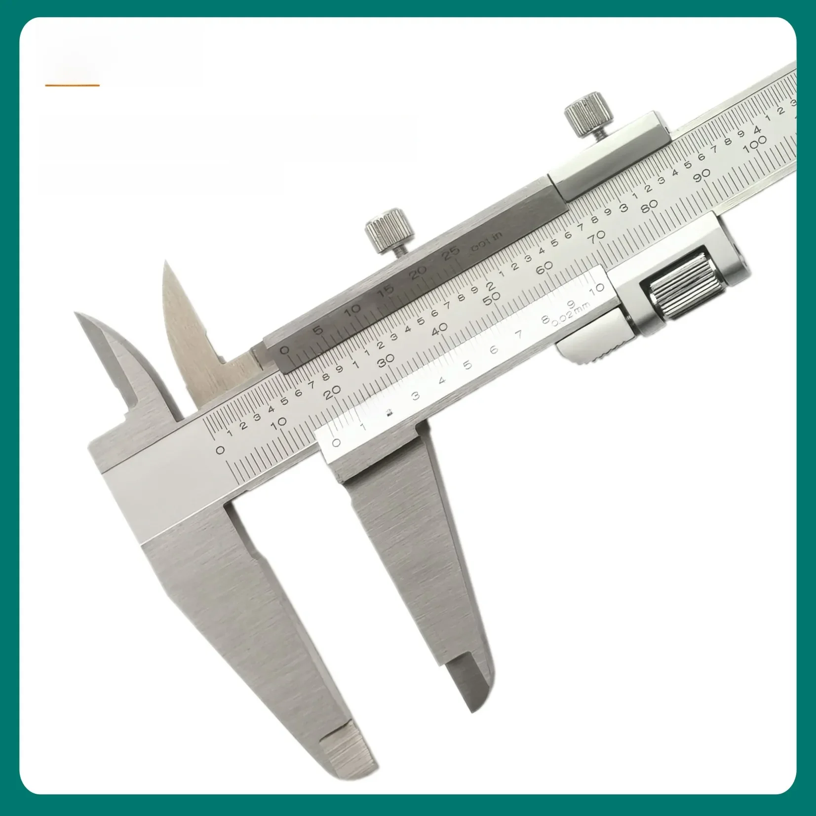Suwmiarka noniuszowa INSTAR Mono-Block Stal nierdzewna 150 mm/6" DIN Standard 200 mm/8" z precyzyjną regulacją 300 mm/12" — zdjęcie 2