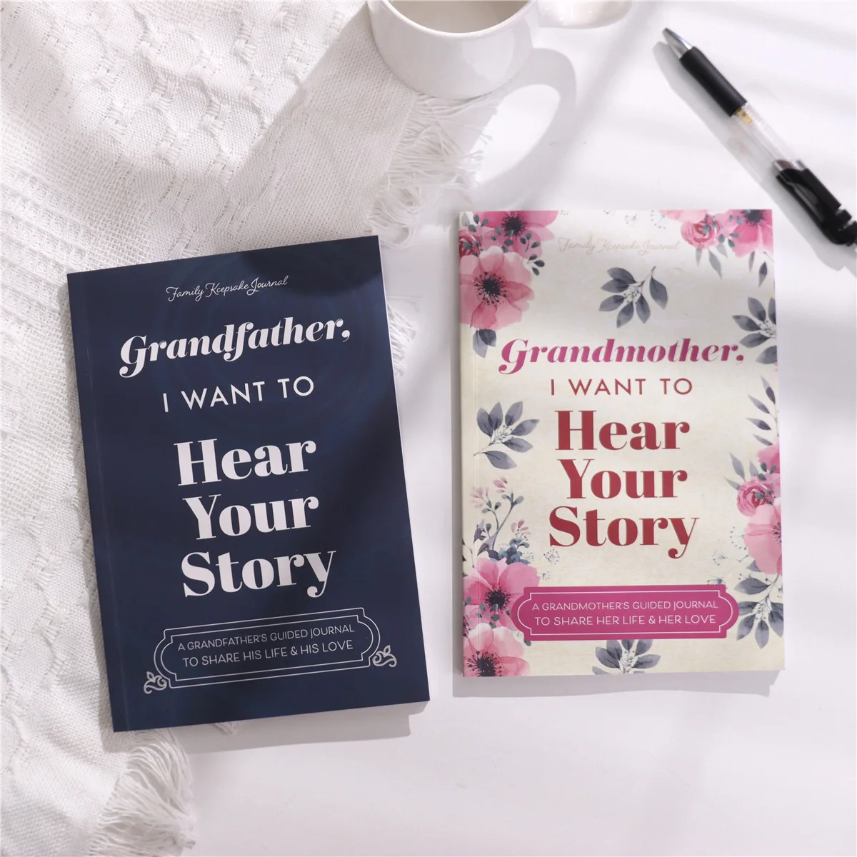 Grandpa and Grandma, I'd like to hear your stories, the series of books.