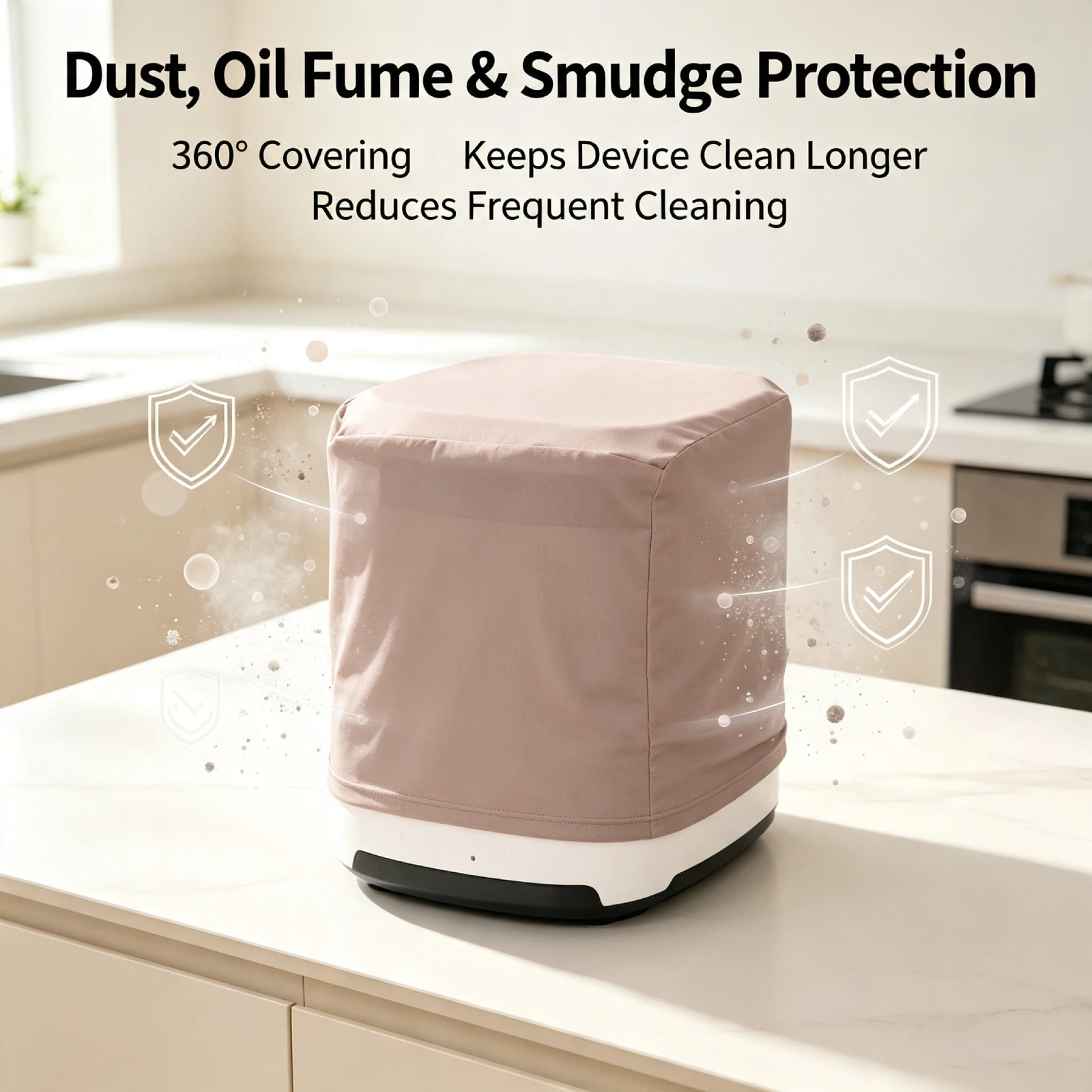 Elastic Dust Machine Cover Small Home Appliance Protection Cover Universal Dustproof Shield for Oxygen Concentrator Air Purifier