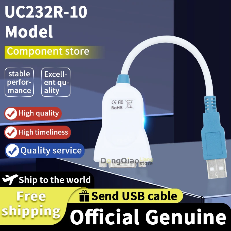Fro UC232R-10 Budget USB-to-Serial Converter FTDI USB-to-RS232 Conversion Cable FT232R