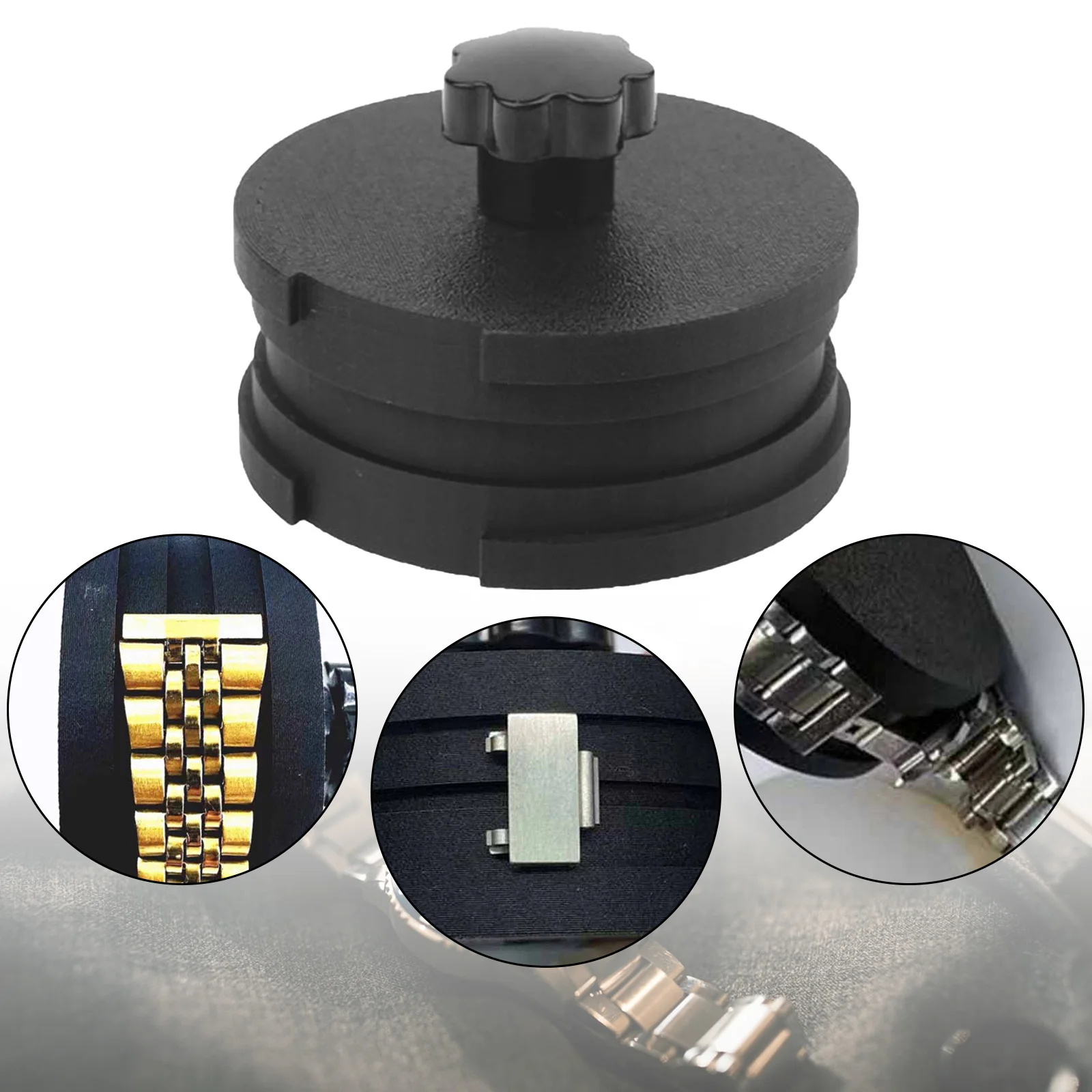 Universal Watch Band Clamp Fixture and Polishing Jig Professional Stainless Steel Watch Strap Holder Tool for Secure Clamping