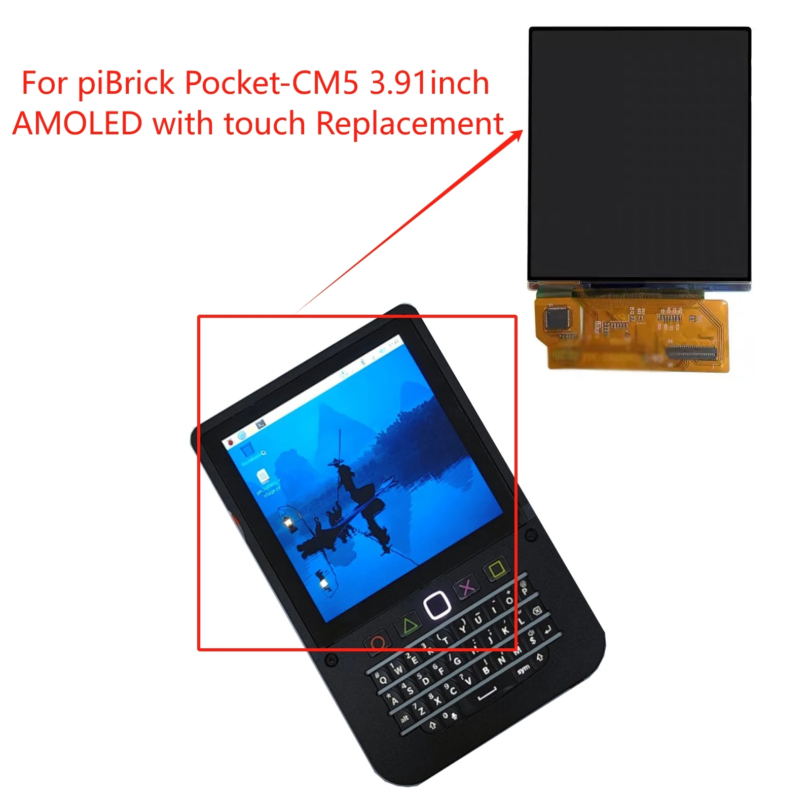 New 3.91Inch Amoled…