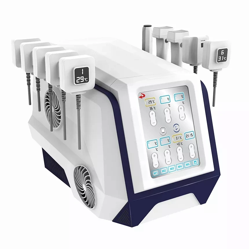 Fat Dissolver Hot Sculpting Cellulite Reduction Machine Fat Burning 10 Pcs RF Skin Tightening Weight Loss Body Slim Device