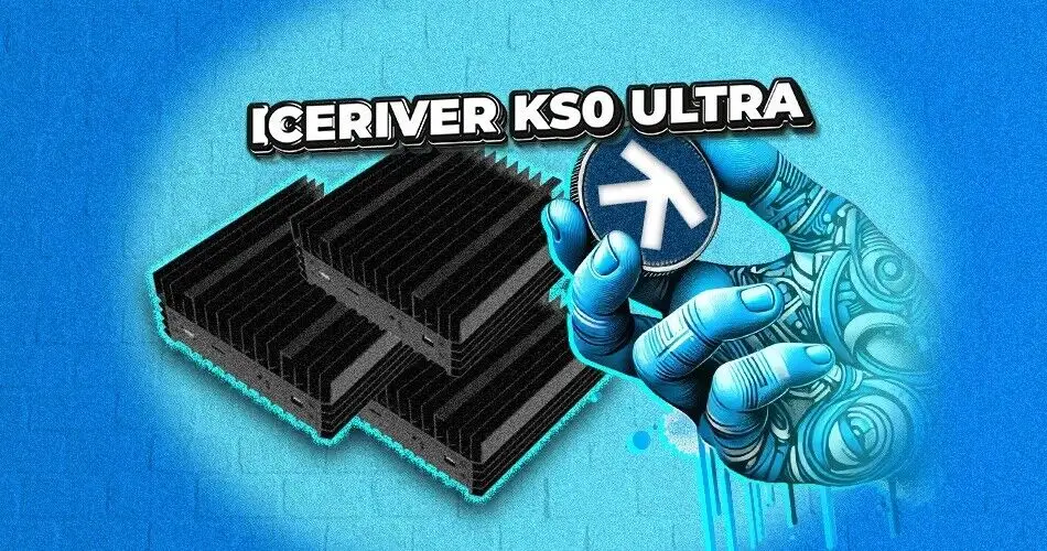 so ICERIVER KS0 ULTRA 400GH KAS Miner + PSU IN STOCK