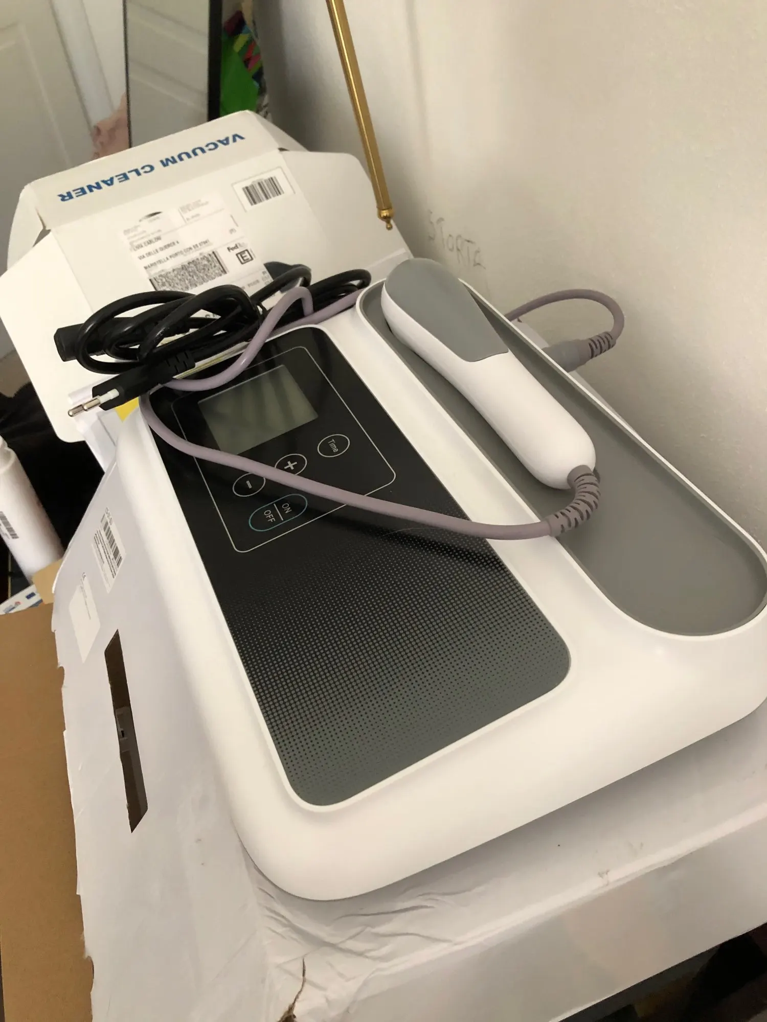 Ultrasonic Therapy Machine For Pain Relief Muscle Joints Massage No Drug Ultrasound 1MHz Physiotherapy Device LCD Screen Display photo review