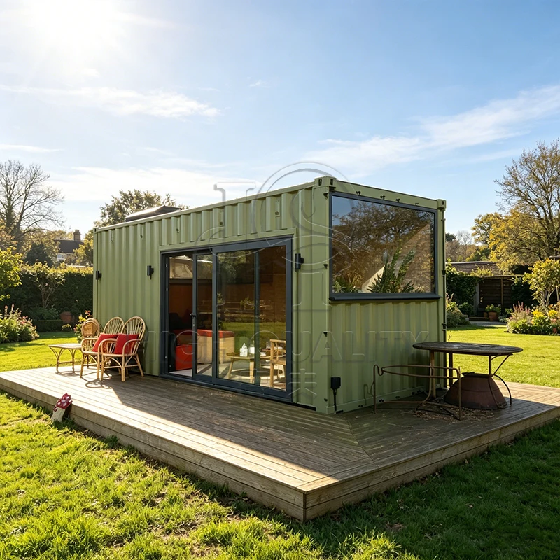 Luxury Foldable Container House 20ft Prefab Modular Home 2 Bedroom with Bathroom Kitchen and Furniture for Guest House
