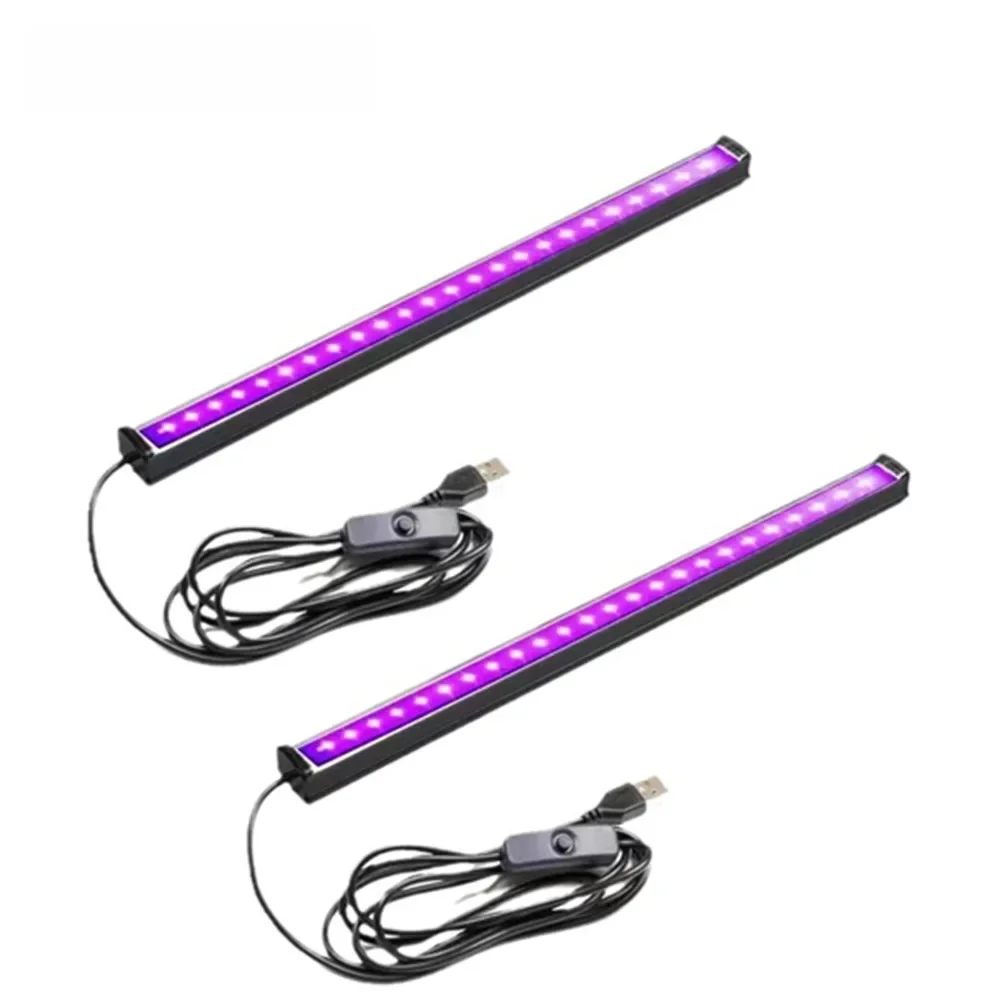 Lumière de polymérisation GEL UV T5 4W LED USB DC5V 380-400nm, adaptateur UVA pour ordinateur portable, vérification des billets de banque, évaluation des bijoux, illustration fluorescente
