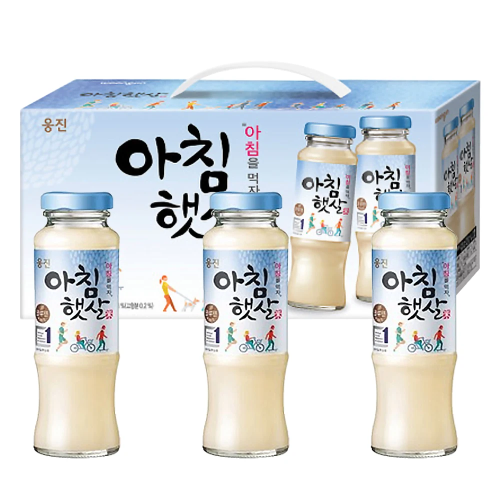 Woongjin morning sunshine botella de 180ml x 12