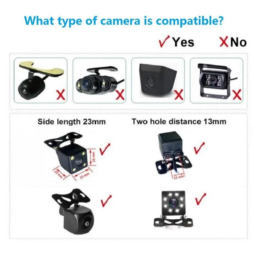 Navifly&MEKEDE Car Rearview Camera Bracket For Nissan Paladin 2012-2013 License Plate Light Housin Mounting Bracket ﻿