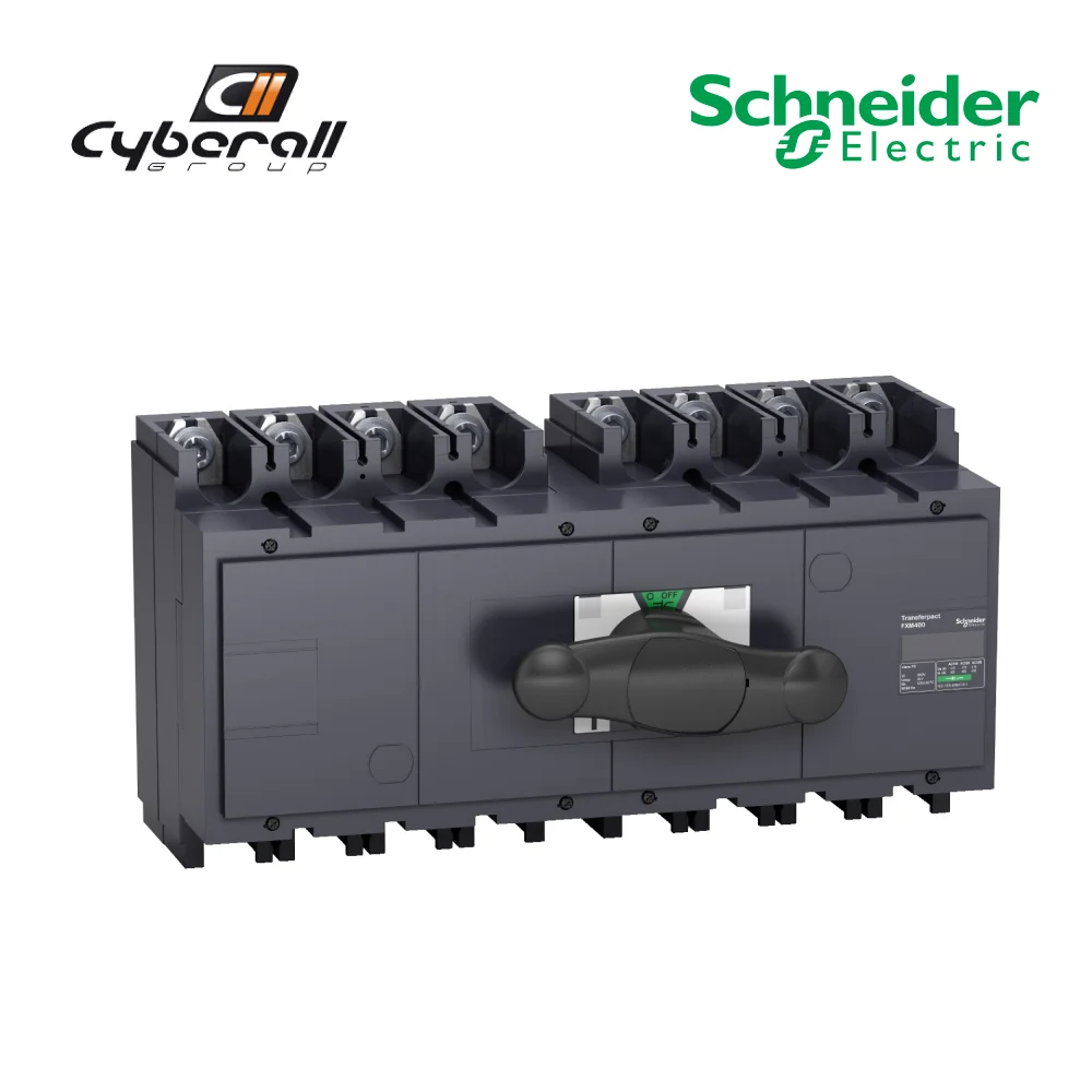 Schneider Electric-Cyberall-inverter switch Monobloco Interpact INS400 4 poles 400A reference: 31151