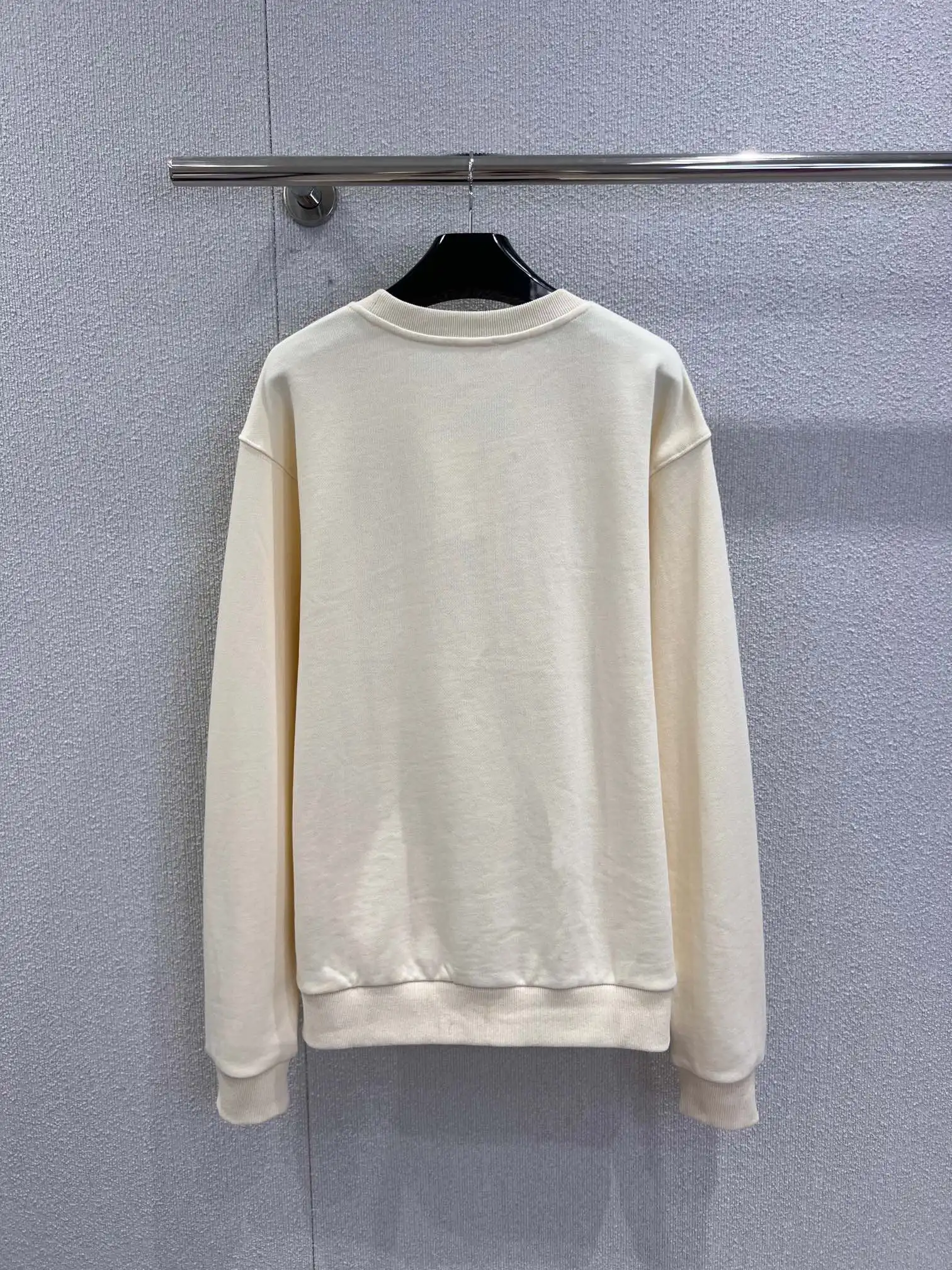 

25Fw осенне-зимний новый хлопковый пуловер с круглым вырезом и длинными рукавами с принтом, повседневная толстовка с капюшоном