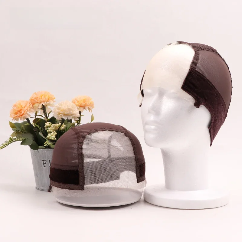U Part Lace Wig Grip Cap Dla kobiet Regulowana czapka z peruką z opaską na głowę Antypoślizgowy uchwyt do peruk zapewniający koronkową przednią część peruk na swoim miejscu — zdjęcie 2