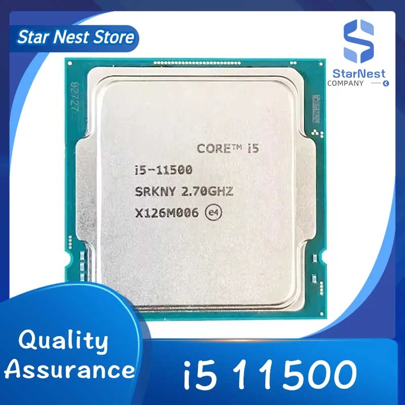 Core i5 11500 2.7GHz Six-Core Twelve-Thread LGA 1200 processor