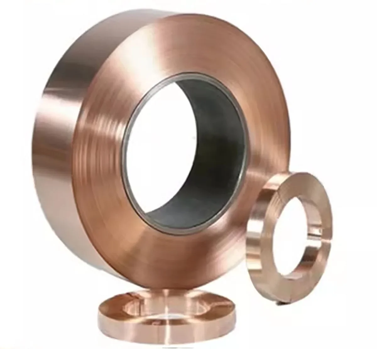 Bande de cuivre phosphoreux C5210 C5191, feuille de cuivre élastique à ressort en Bronze, largeur 5/10/20/30/40/50/100/200mm