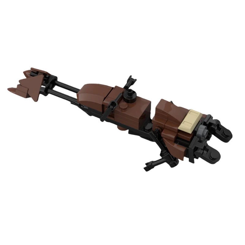 Bloques de construcción populares de la película "Flying Motorcycle MOC", hechos de material ABS, aptos como regalo para Navidad o Halloween.