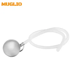 Stainless Steel Beer Floating Ball with 60CM Silicone Beer Pick Up Tube fits any Cornelius Ball Lock and Pin Lock Keg Home brew