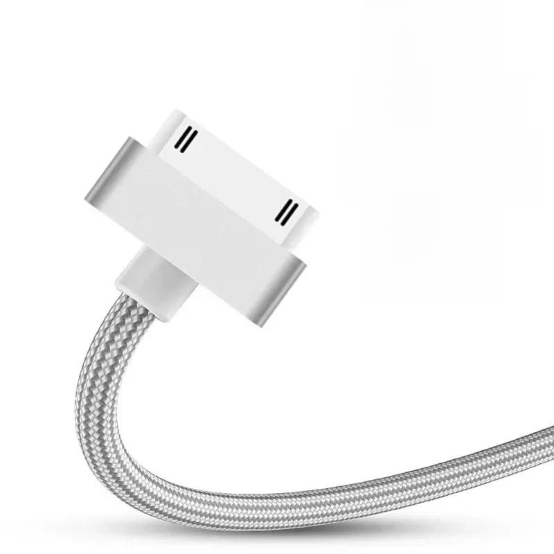 Cabo usb carregamento rápido para apple iphone 4 4S 3gs 3g ipad 1 2 3 ipod nano toque 30 pinos