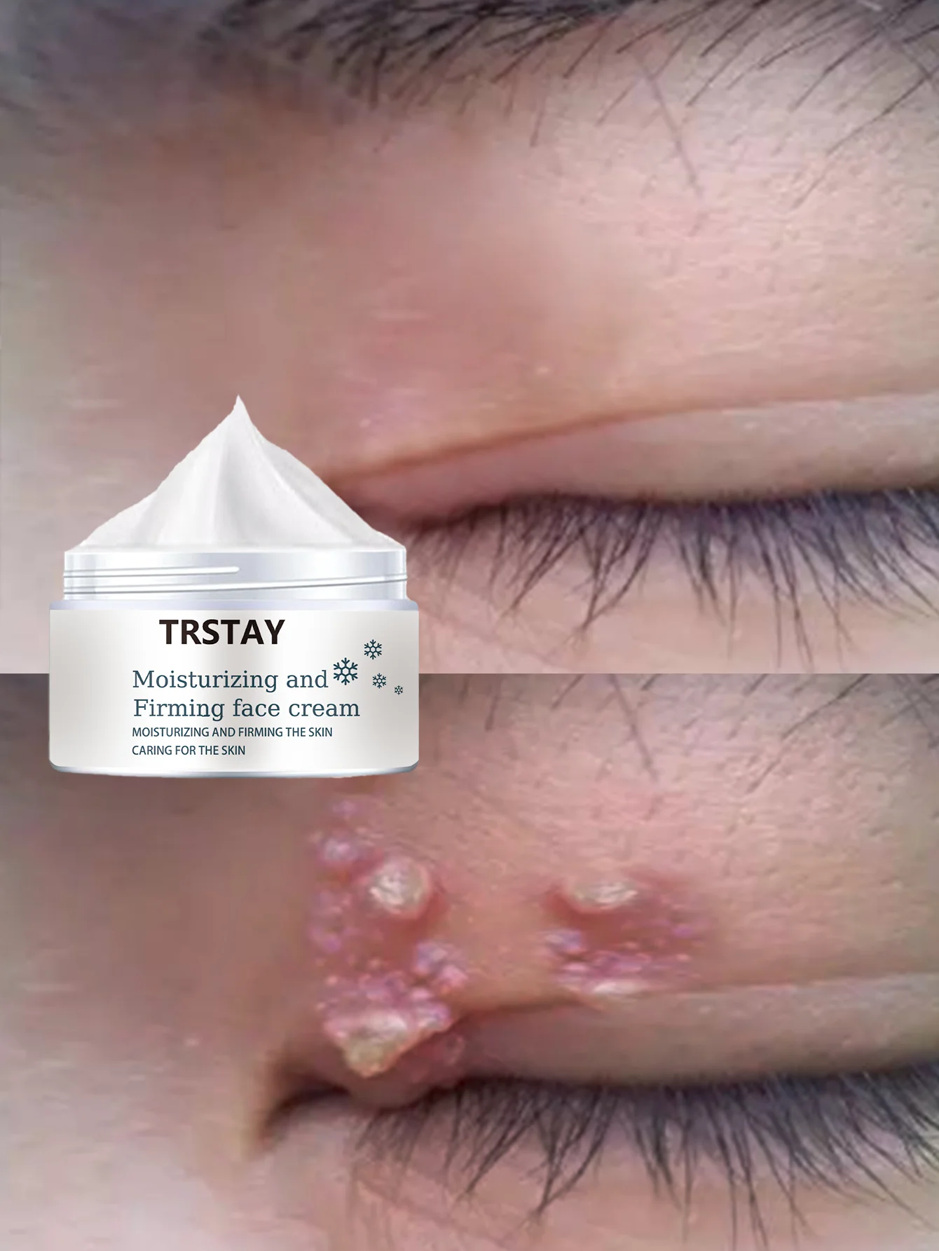 Moisturizing Soft Smooth Eye Cream Gently Disperses Small Bumps For Silky Smooth Glossy Eye Area While Soothing Brightening Deli - Image 6