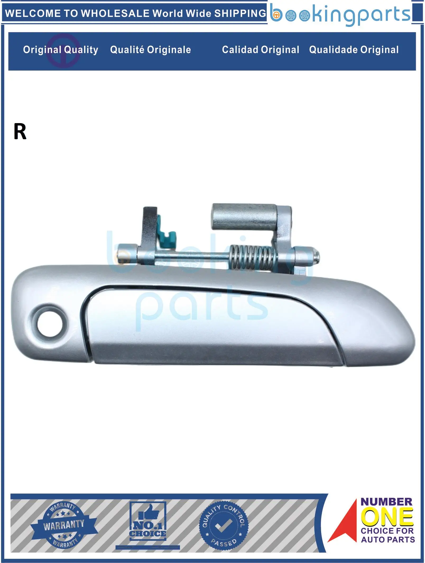 DOH34150(R),72140-SAG-H01ZC,72140SAGH01ZC, Door Handle For HONDA FIT(GD1/GD3) 03-05 FR, [FOR LHD & RHD] WHOLES AT BOTH SIDE