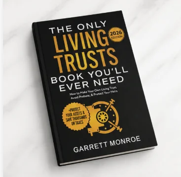 Living Trust Book, Estate Planning Guide, Asset Protection Legal Book, Avoid Probate Personal Finance Book