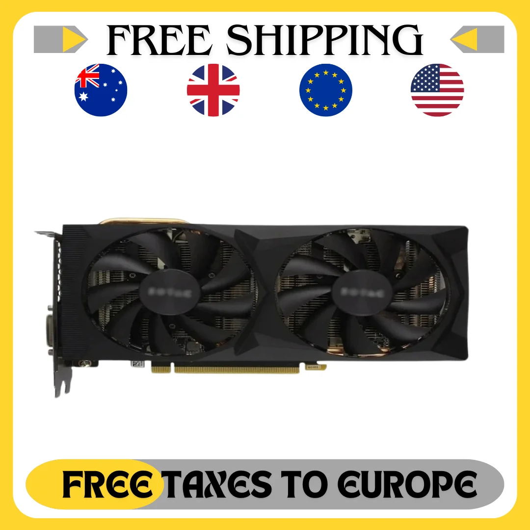 2024 Used ZOTAC RTX 2060 SUPER 8GB Video Cards GPU RTX2060 GAMING Graphic Card 2060S