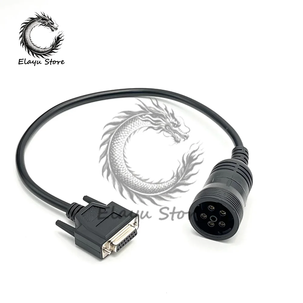 

For CAT 6pin ET4 with Ethernet 478-0235 adapter Connect cable 6 pin wire harness for Caterpillar ET 4 Diagnostic scanner Tools