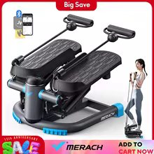 【¥9,922】MERACH ステッパー デュアルアクション 耐荷重150kg レジスタンスバンド付【アップグレード版】 特別割引-アリエク特価アラート