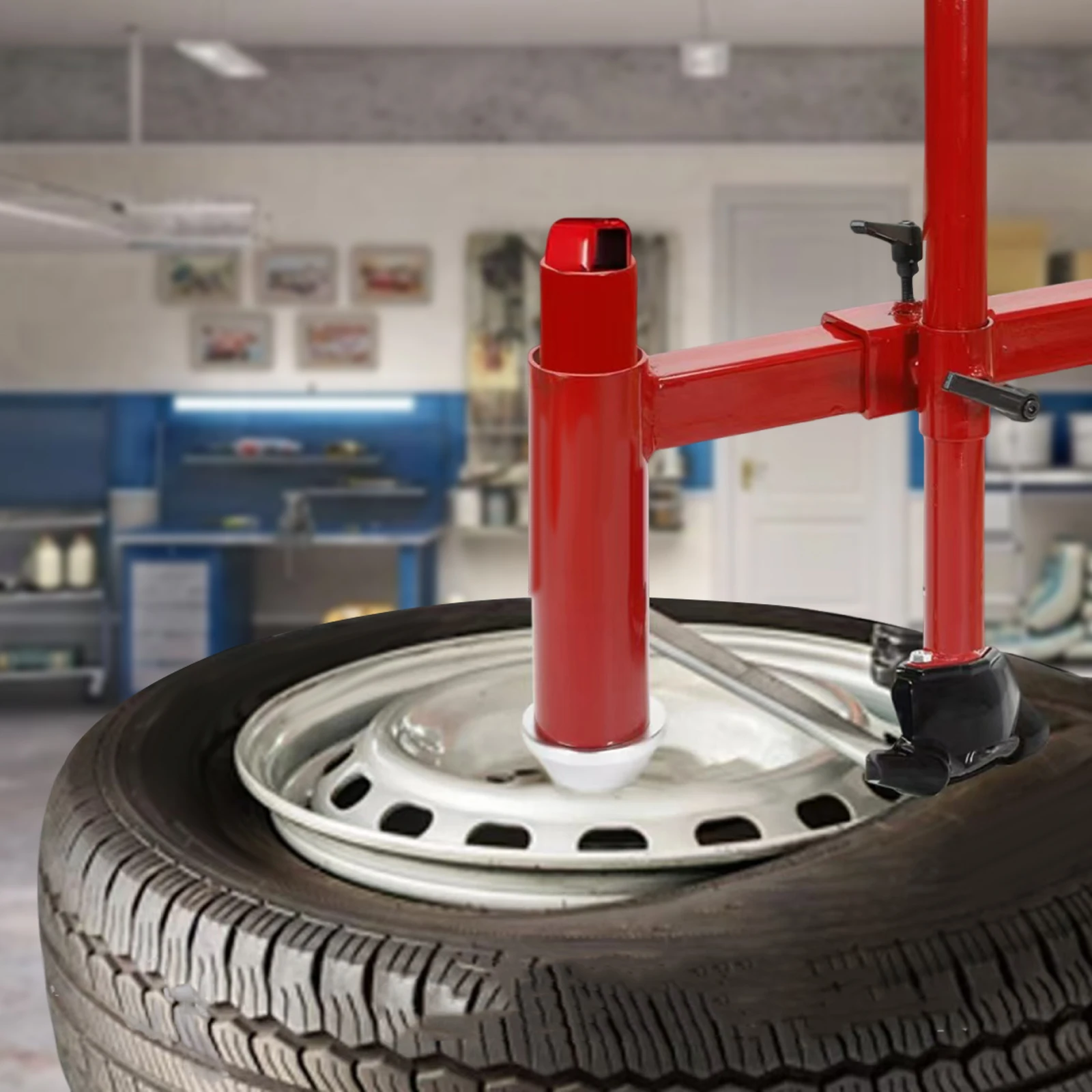 

Универсальный ручной шиномонтажный станок, комплект адаптеров с утиной головкой, профессиональный монтажный инструмент для автомобиля, грузовика, автофургона, инструмент для ремонта шин