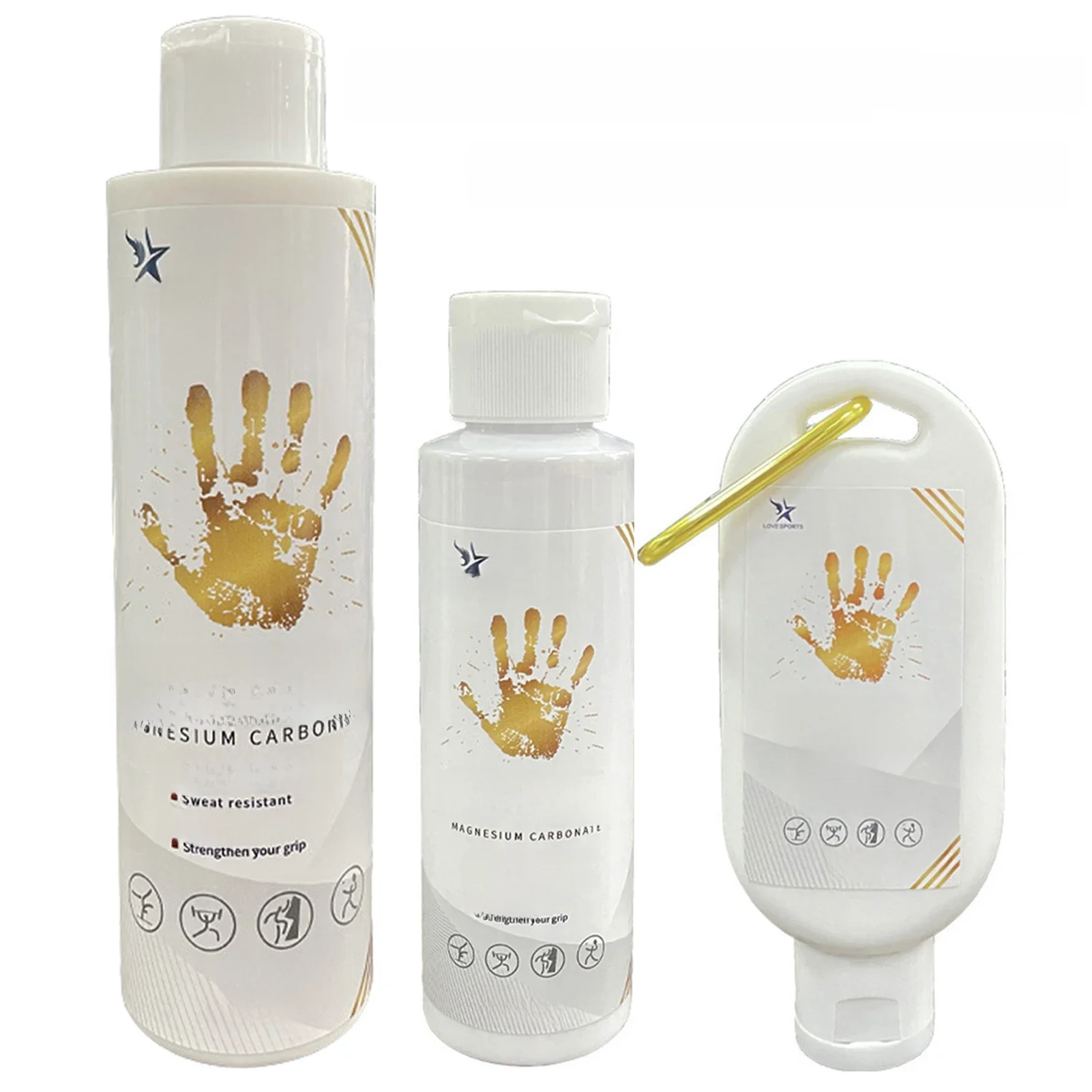 Poudre de magnésium liquide de sport, crème antidérapante pour Fitness, poignée de magnésium liquide pour pôle intérieur, danse, escalade, gymnastique