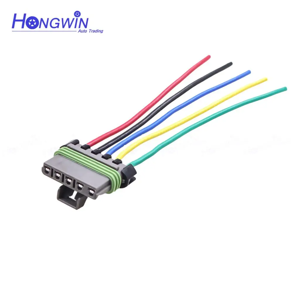 5 Pin For High Power Fan Resistor Wire Harness Wire Plug Fits Chevy Chevrolet Trax Oldsmobile 95018066 52429971 15-8966