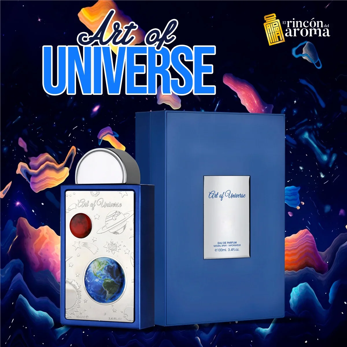 

Спрей для парфюмерии Pride Art Of Universe унисекс, 3,4 унции | Роскошный аромат для рождественских торжеств и подарков