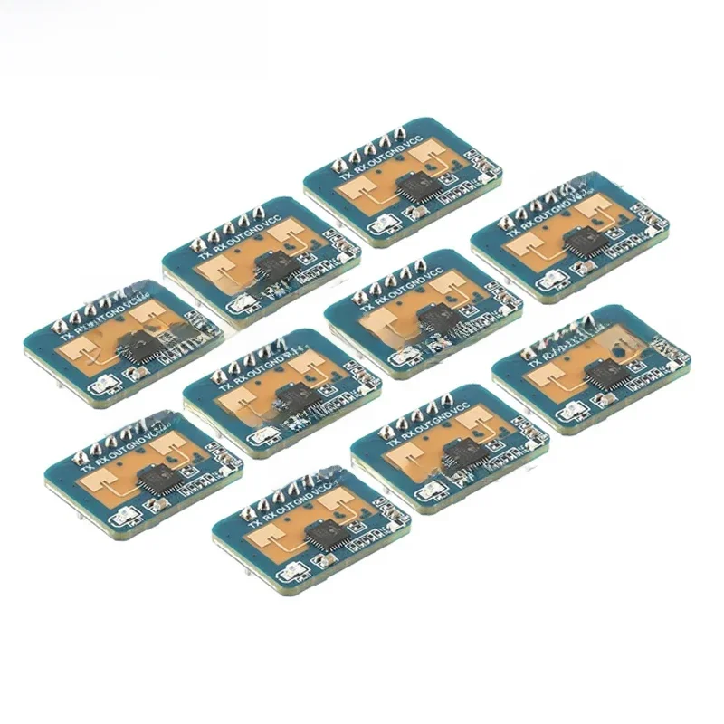 20 pcs/5 pcs 24 Ghz Menselijke aanwezigheidssensor HLK-LD2410C LD2410C Millimeter Wave Radar Module Contactloze Hartslag Bewegingsdetectie - afbeelding 2