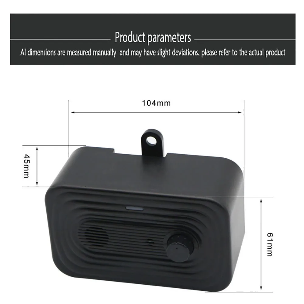 50 PCs Outdoor Waterproof Automatic Ultrasonic Dog Repellent Home Dog Training Device Pet Barking Device