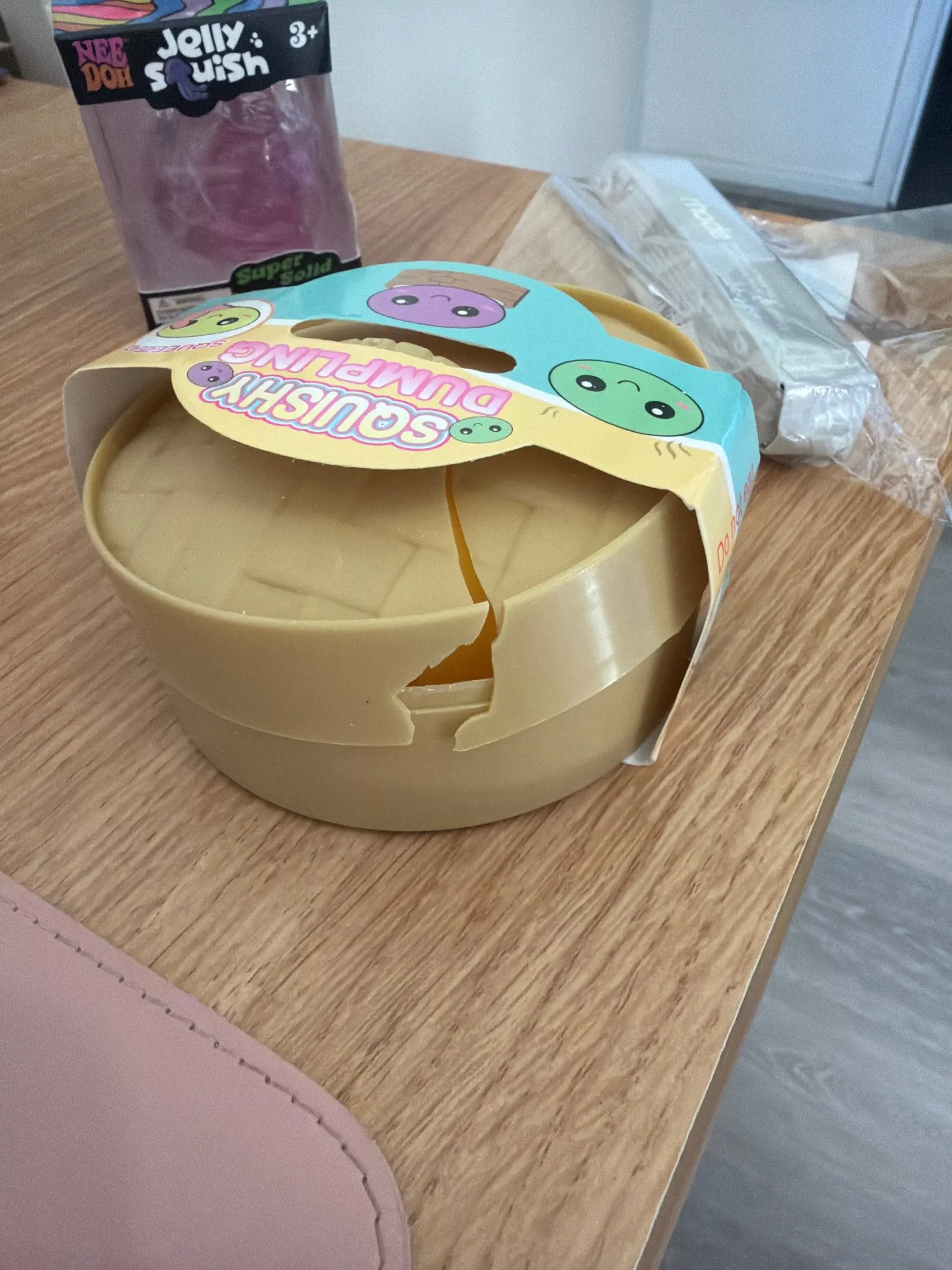 Blind box Colorful Simulated Dumpling Squishy Relaxing Relieve Anxiety Antistress Enhance Happiness Rebound Squeeze Reliever Toy photo review
