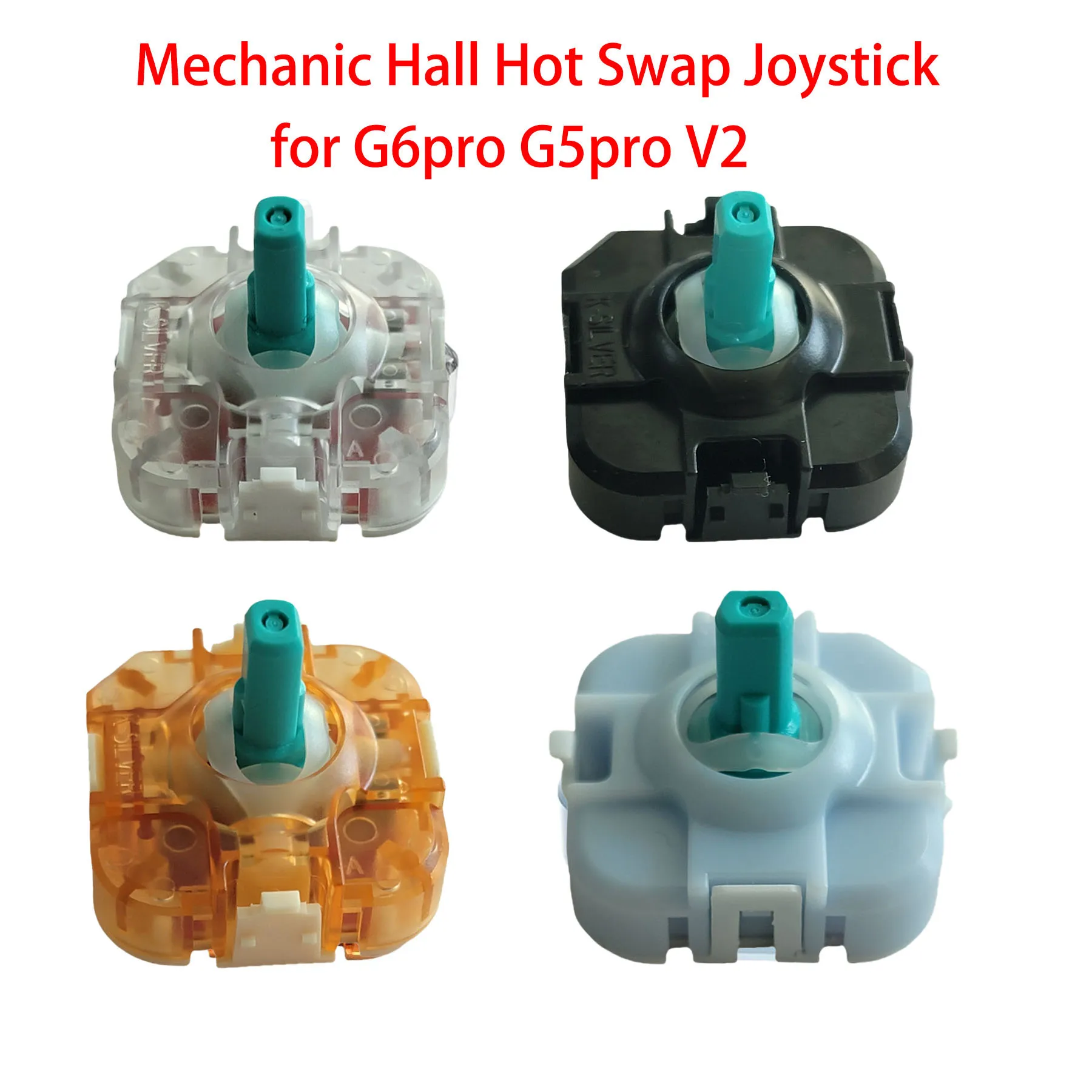 2pcs TMR Mechanic Hall Hot Swap Joystick Jh20 Multiple Tactile Options Compatible G6pro G5pro V2 Game Controller Jh20