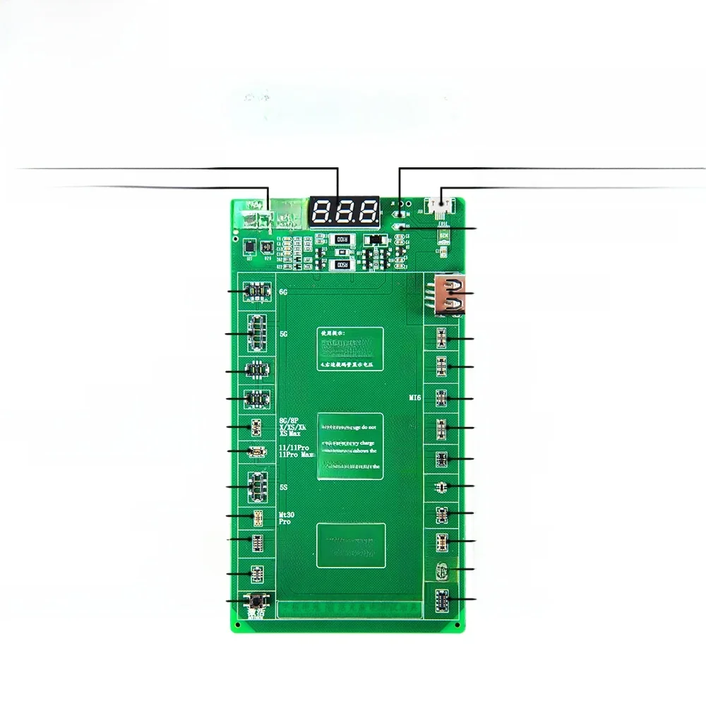 Bateria szybkie ładowanie aktywacja płyta testowa dla iPhone 11pro max-5S dla Sam xiaomi Huawei MT30 Pro Z9 Max Android telefon — zdjęcie 2