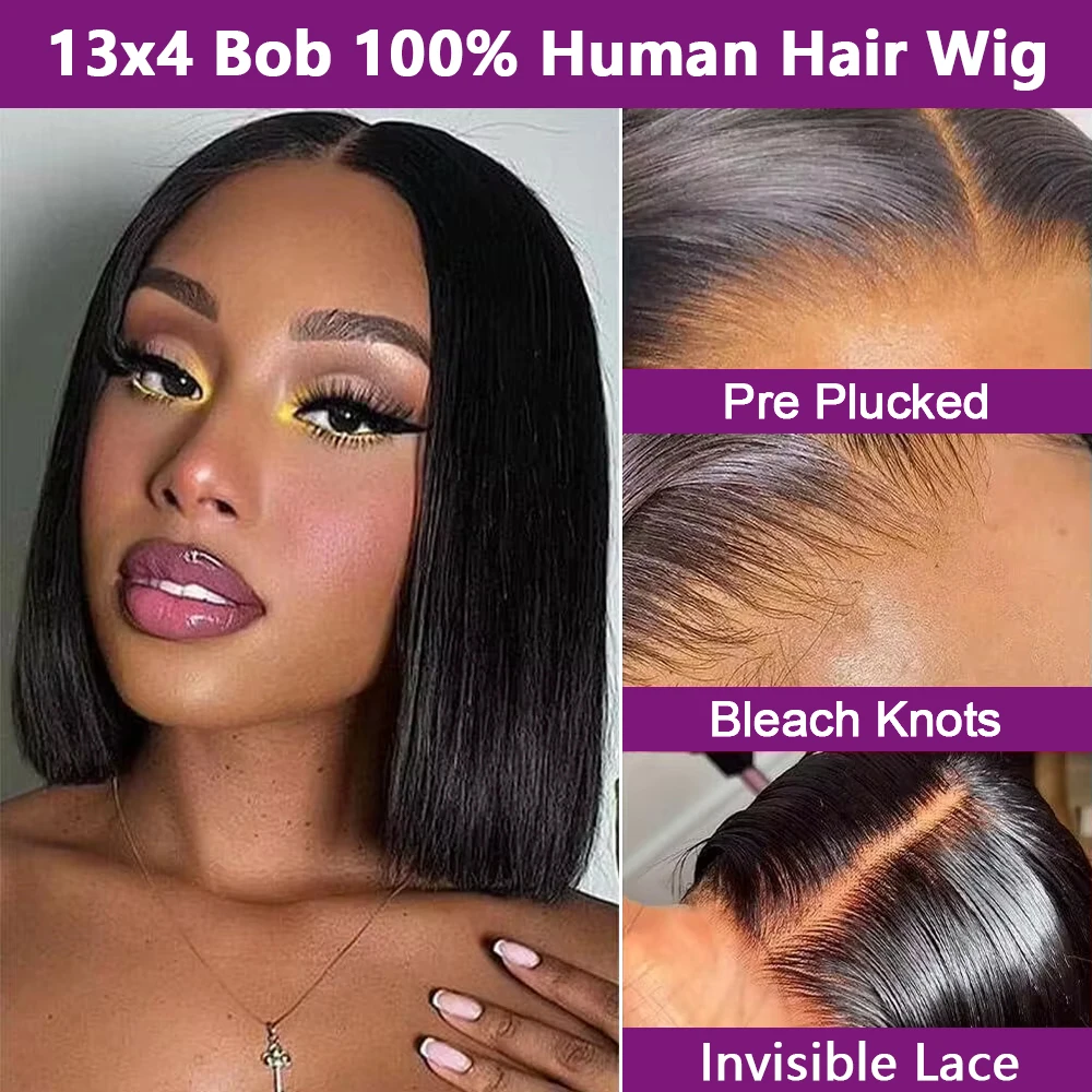 13x4 Transparente Lace Front K – Pre Parted 13X4 Lace Front Bob Wig Bewertung und Preis