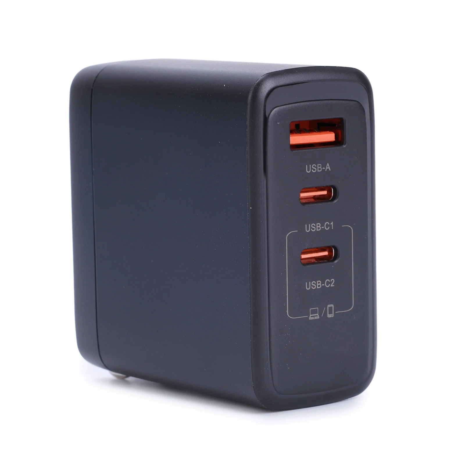 100 واط USB الجدار شاحن 3 في 1 GaN سريع PD 100 واط التوصيل محطة شحن متعددة ميناء للهاتف 16 برو/16/15 S24/S23 محول الطاقة