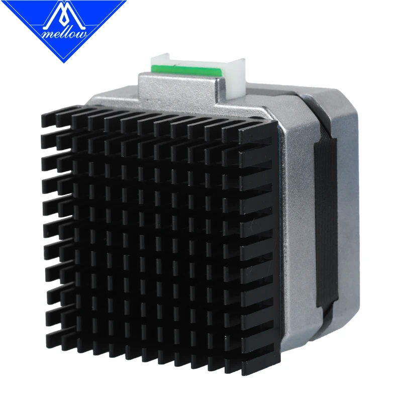 Mellow 3D Printer Aluminum Motor Heatsink Extruded Heat Dissipation Electronic Heat Sink For Nema17 42 Stepper Motor Ender 3