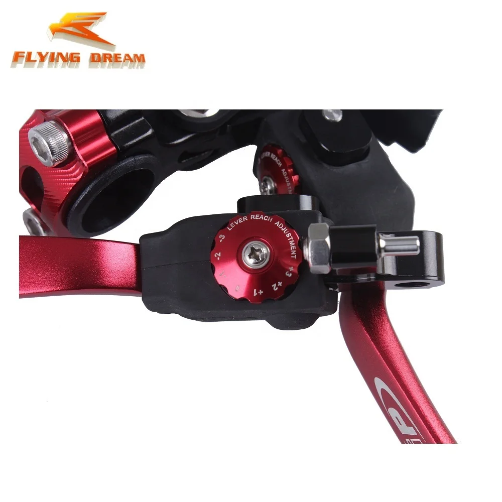 Universal Handle Bar CNC  IGP alloy folding brake Lever Set For CRF KLX Xmotos BSE M4 M5 J3D M6 J11 M9 KAYO Mojoracing Dirt Bike