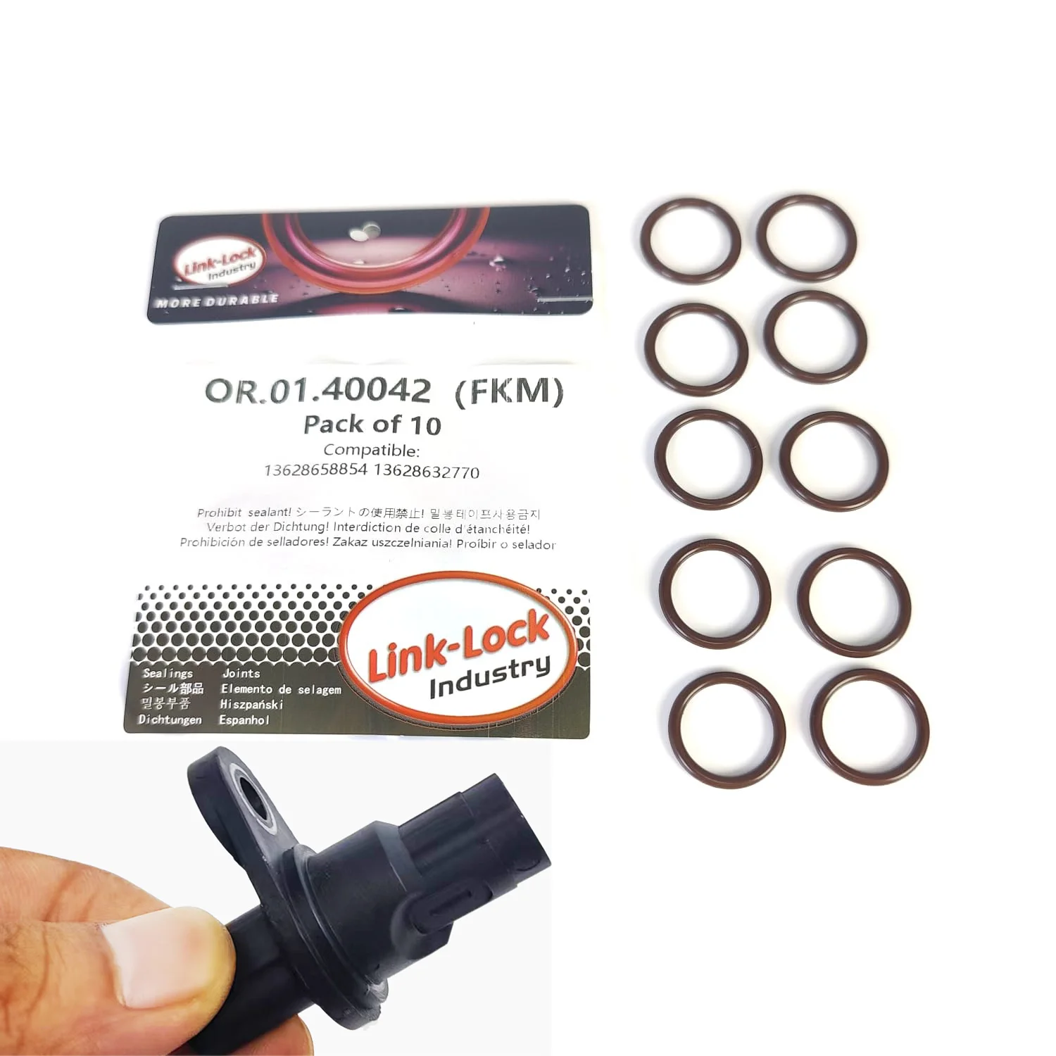 10PCS Fkm Viton OR.…