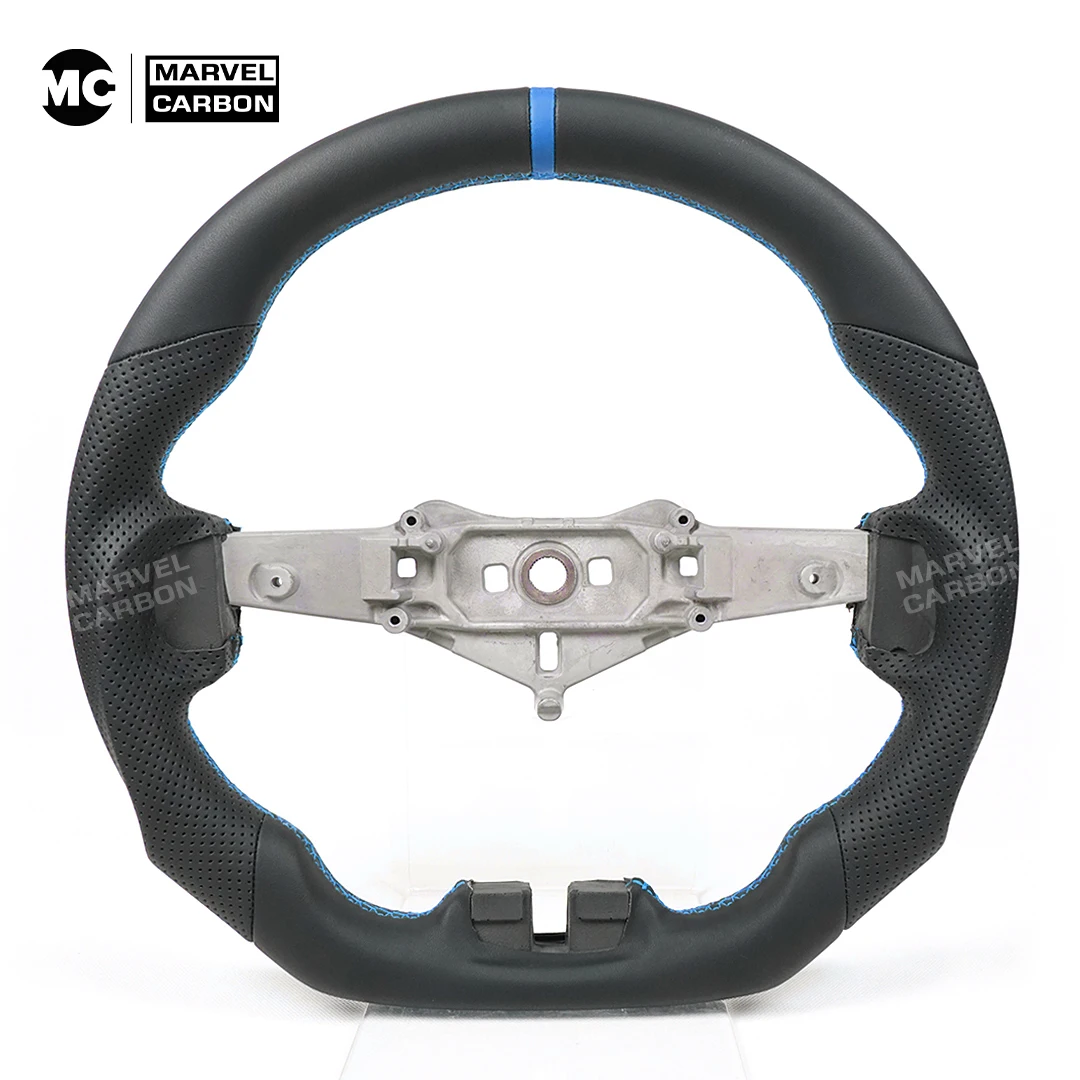 MC Suitable For Jeep Wrangler JK/JKU 2011 2012 2013 2014 2015 2016 Leather Perforated Steering Wheel