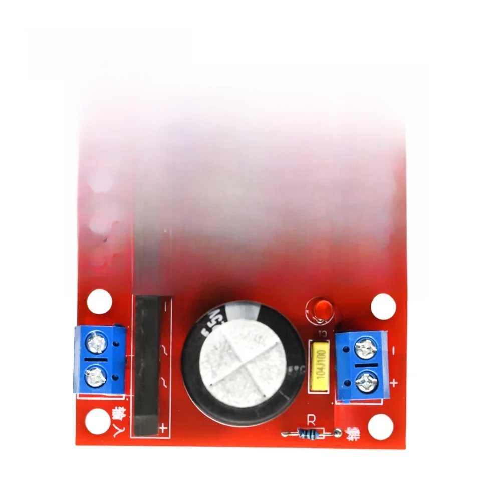Redresseur filtre carte d'alimentation 3A/8A redresseur avec indicateur LED transformateur AC à DC AC à DC carte d'alimentation unique