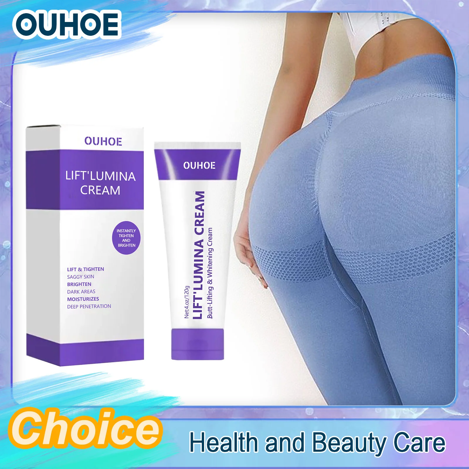 Buttock Enhancement Cream Improve Relaxation Sexy Big Ass Liftting Firming Lines Bums Fast Enlarger Growth Hip Tightening Lition