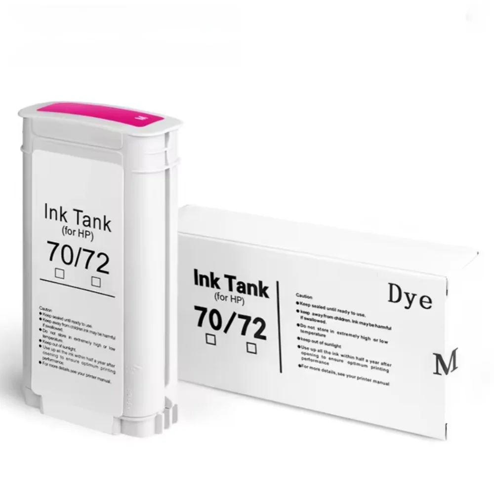 خرطوشة حبر متوافقة عالية الجودة مع حبر الصباغ لـ HP 72 لـ HP T790 T610 T620 T770 T795 T1100 T1120 T1200 T1300