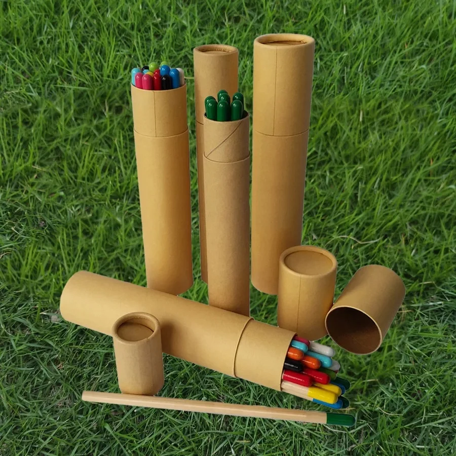 40 pièces (paquet de 20) (vert + mélange) HB graphite non aiguisé plantable fleur en bois, crayon d'herbes et de légumes | Cadeau de Noël pour enseigner